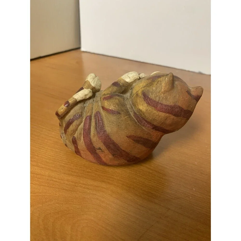 Vintage Funny Resin Cat 5” x3” x 4”